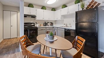Ample kitchen and balcony storage area